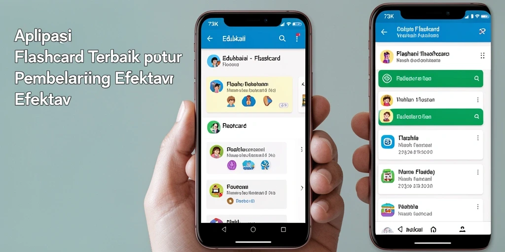 Tampilan antarmuka aplikasi 73K yang sederhana dan menarik.