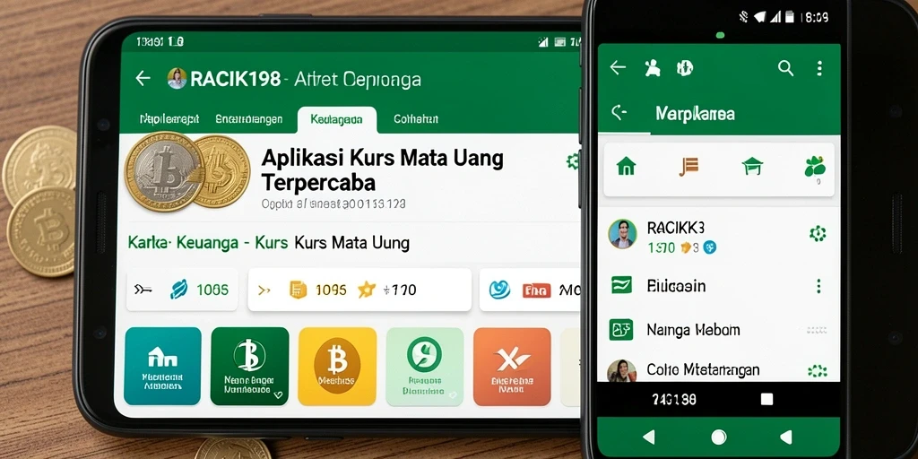 Tampilan antarmuka pengguna RACIK198 yang intuitif dan informatif.